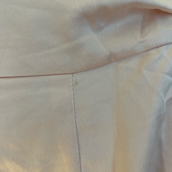 Blush Pink Satin One-Shoulder Maxi Dress - Picture 6 of 12